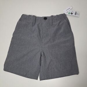 NWT OshKosh B'gosh Boys Size 5 'At the Knee' Gray Pull-On Shorts